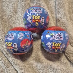 Lot of 3 Cra-Z-Art Disney Pixar Toy Story Crystal Surprise Blind Mystery Balls